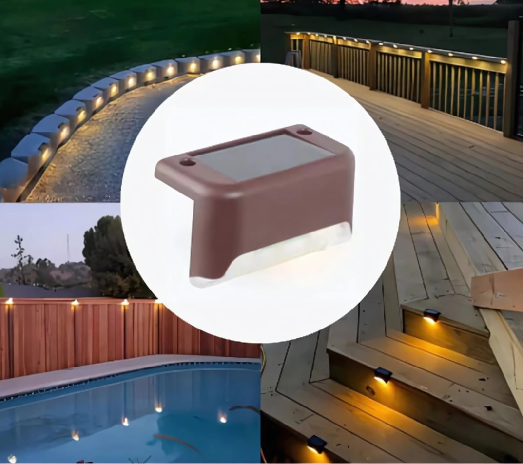 Solar Fence Lights - Path and Stair Lamps for Outdoor Design