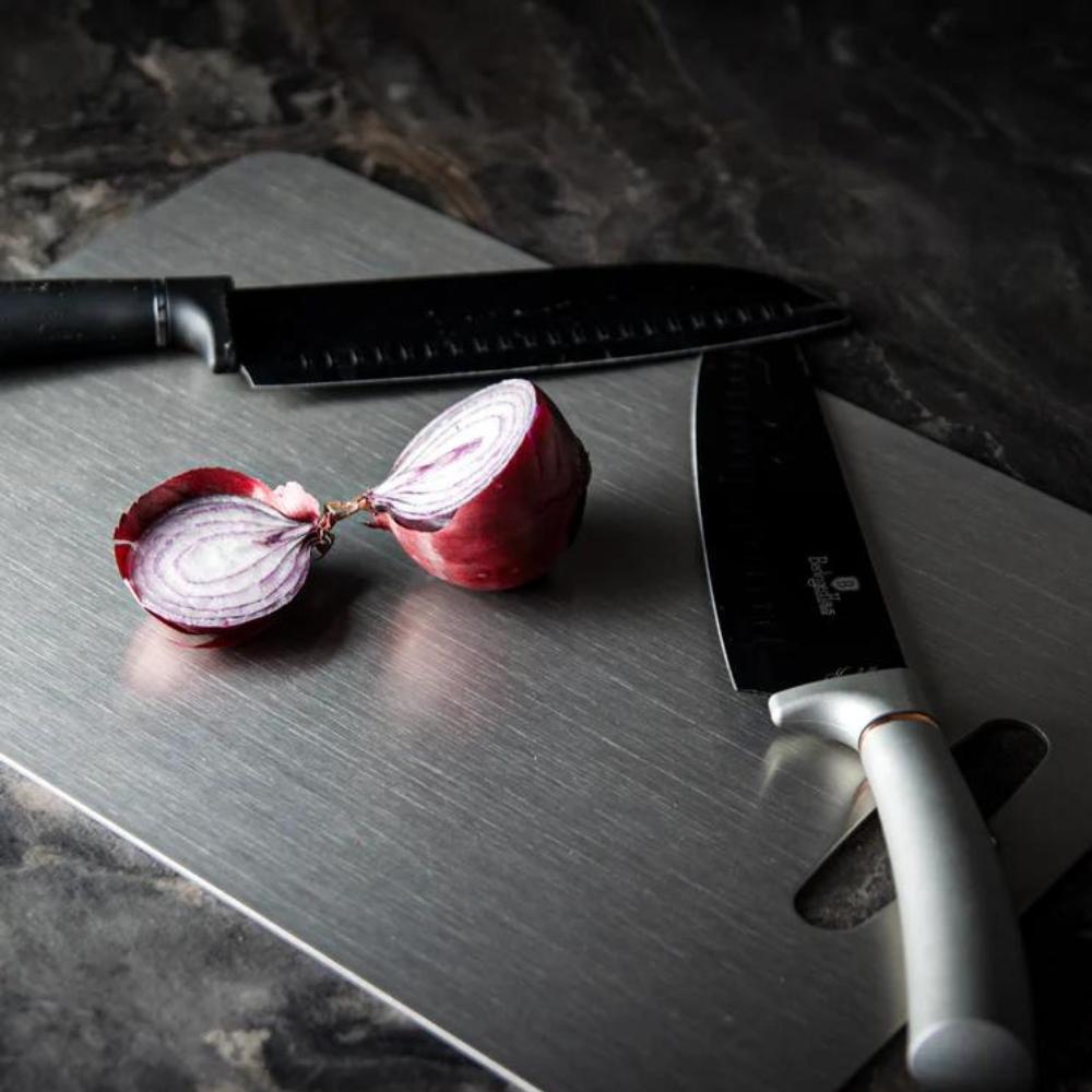 Stainless Steel Cutting Board for Hygienic Food Prep