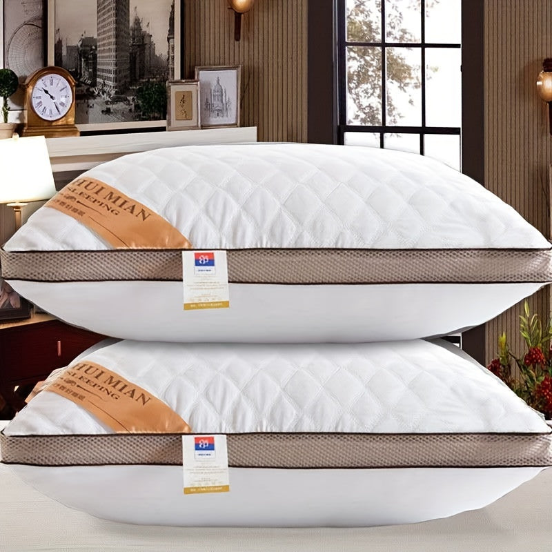 Hotel-Grade Pillow with Non-Sinking Adjustable Support
