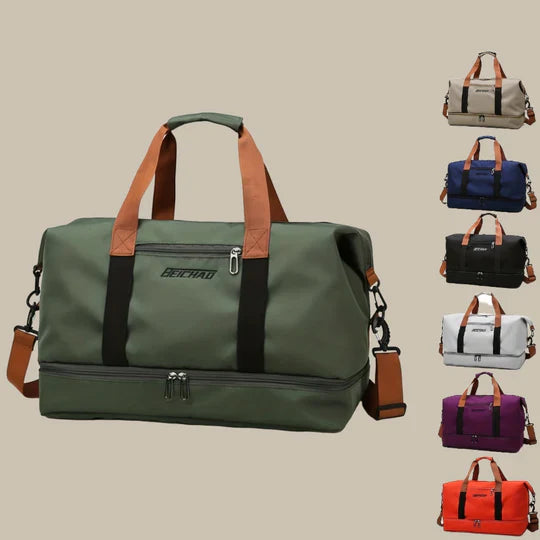 Spacious Duffel Bag for Men with Multiple Pockets