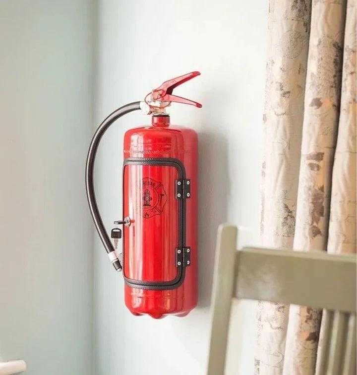 Fire Extinguisher Whisky Storage - Portable Wine Decor