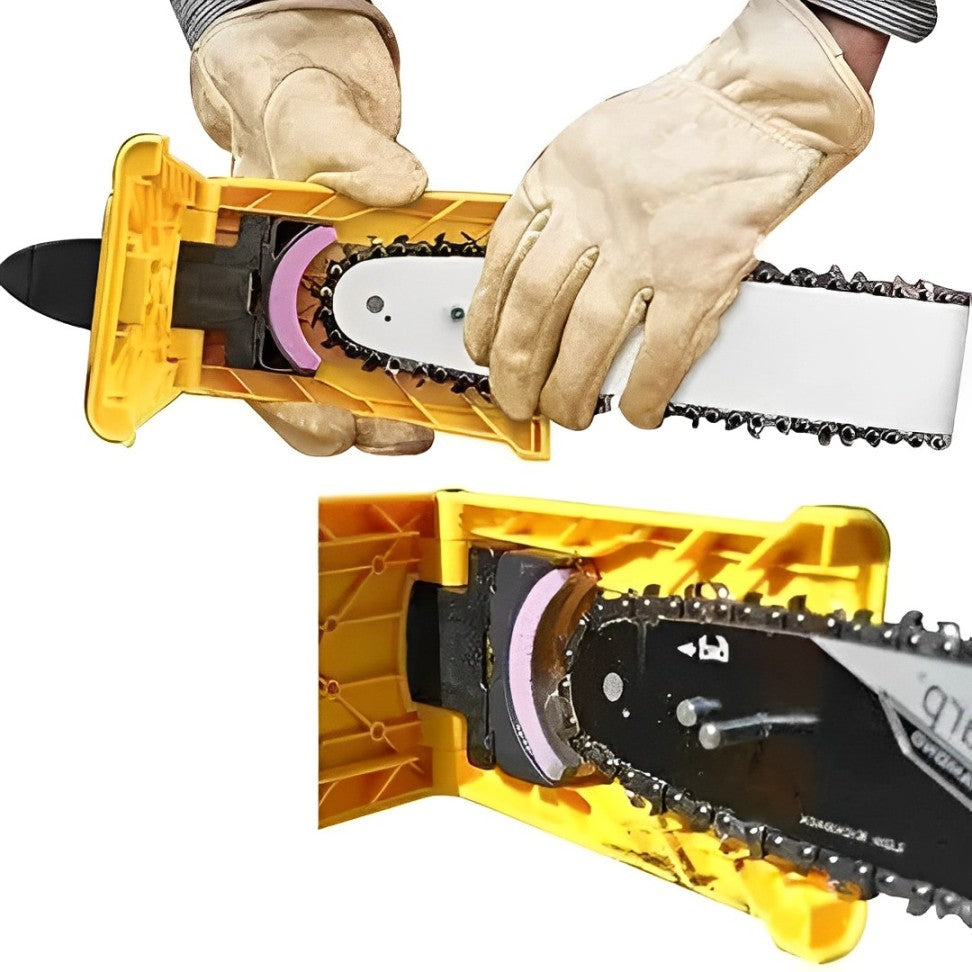 Chainsaw Teeth Sharpener with Angle Guide