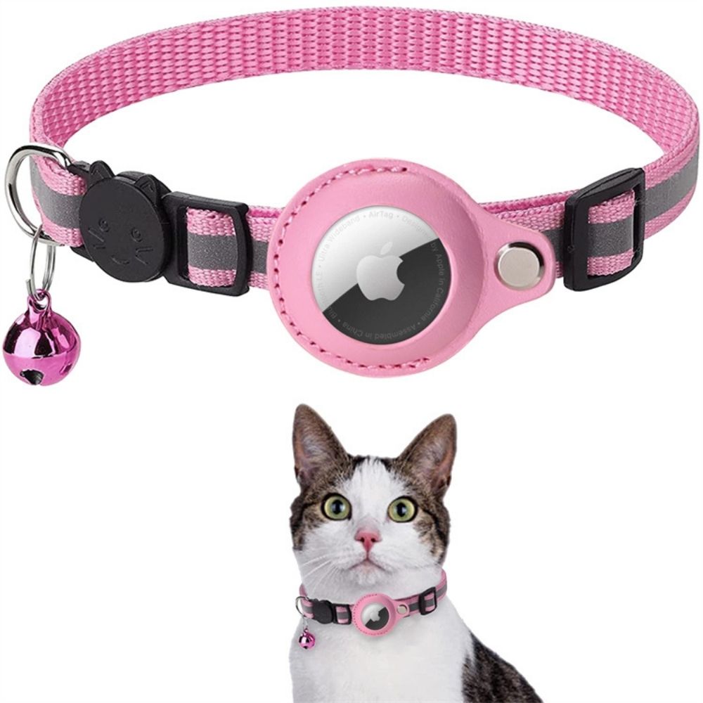 Reflective Cat GPS Tracker Collar for Safe Tracking