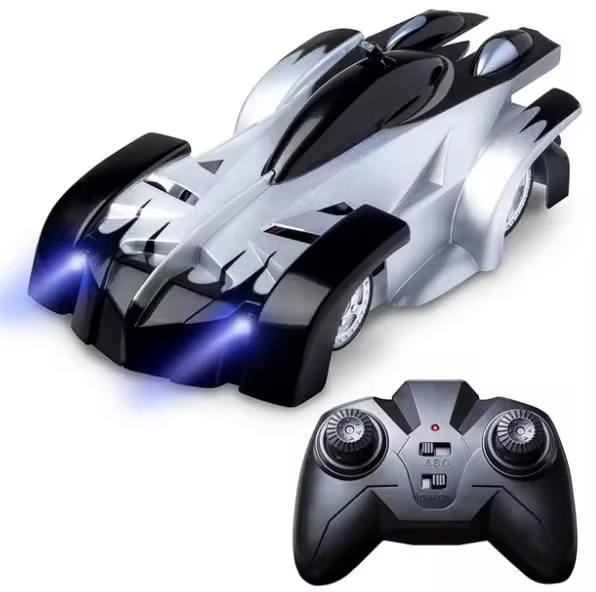 RC Wall-Climbing Stunt Car Toy with Remote Control