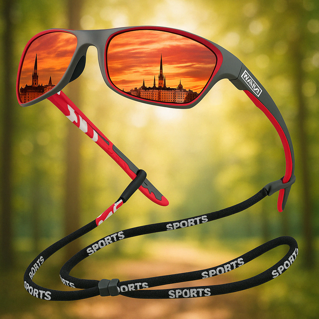 Men's Polarized Sports Sunglasses with UV400 Protection