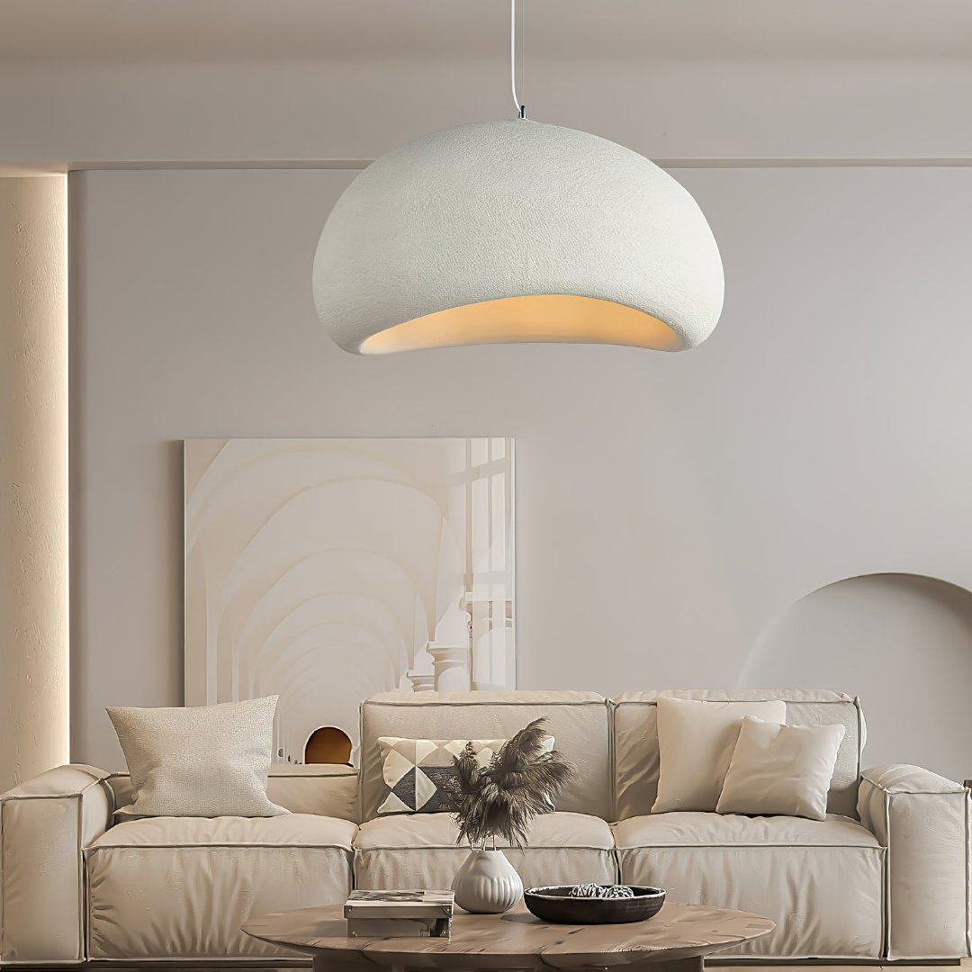 Nordic Pendant Lamp with Wabi Sabi Hanging Design