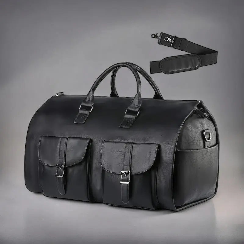 Leather Duffle Bag for Travel with Handles