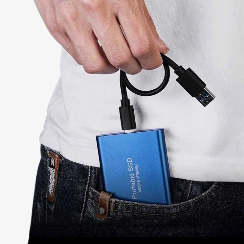 30TB External SSD with USB 3.2 High-Speed Transfer
