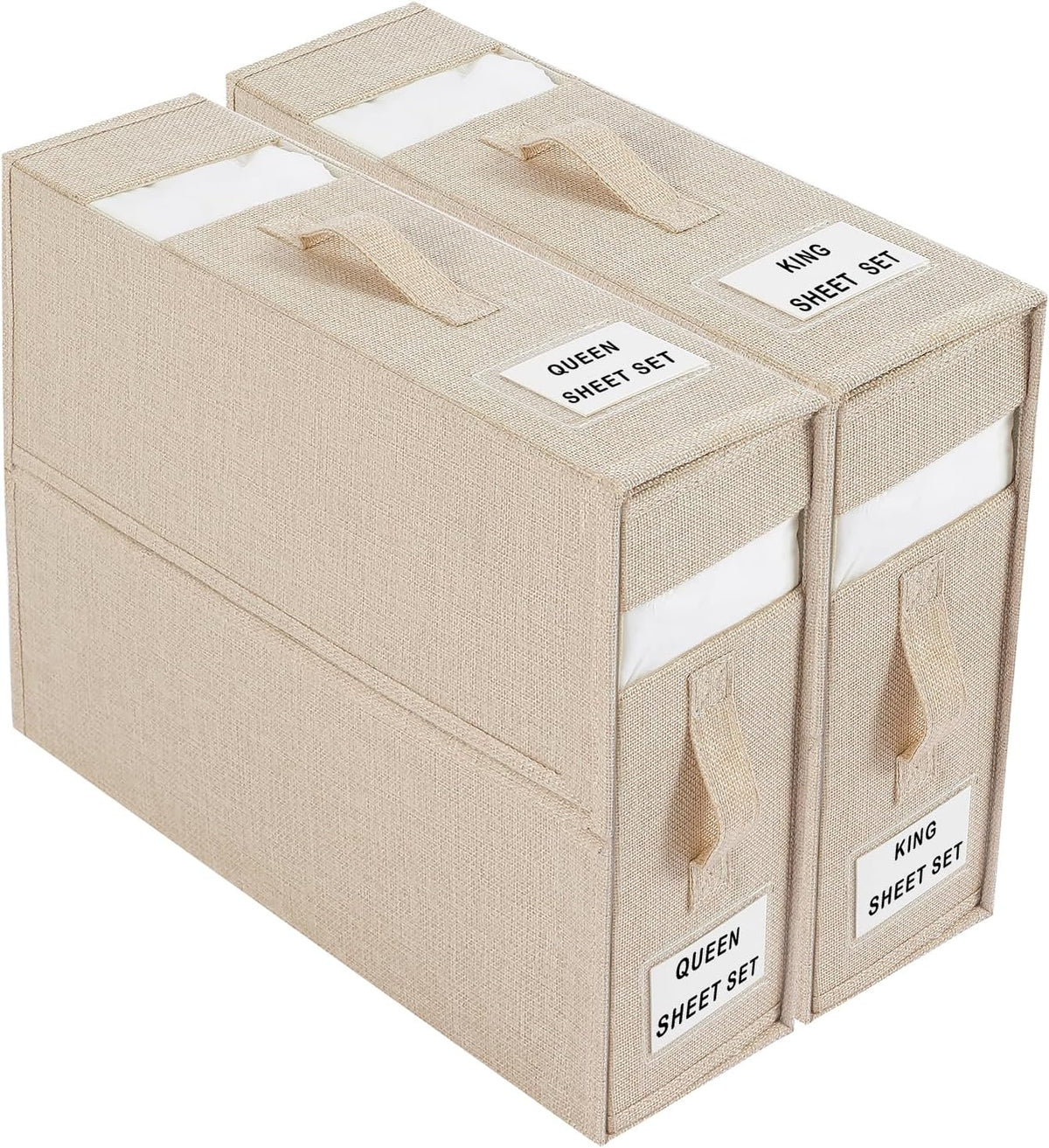 Foldable Bedding Organizer with Anti Wrinkle Storage Design