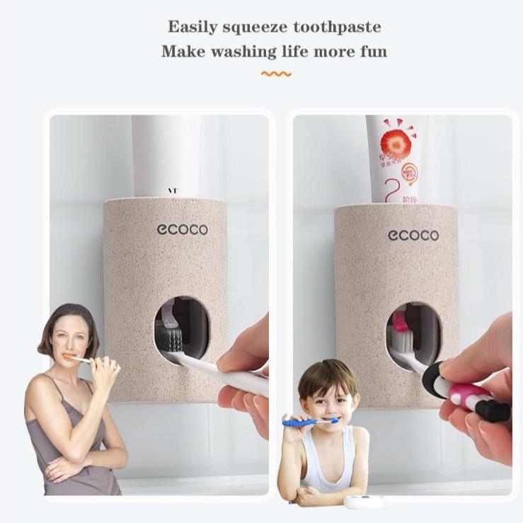 Automatic Toothpaste Dispenser with Holder