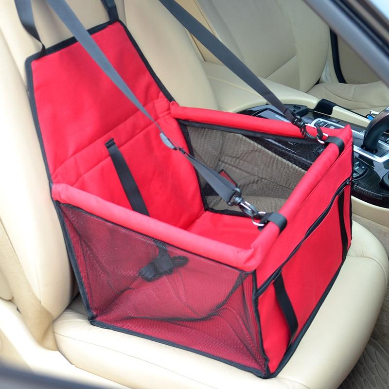 Pet Car Safety Seat with Secure Harness Straps