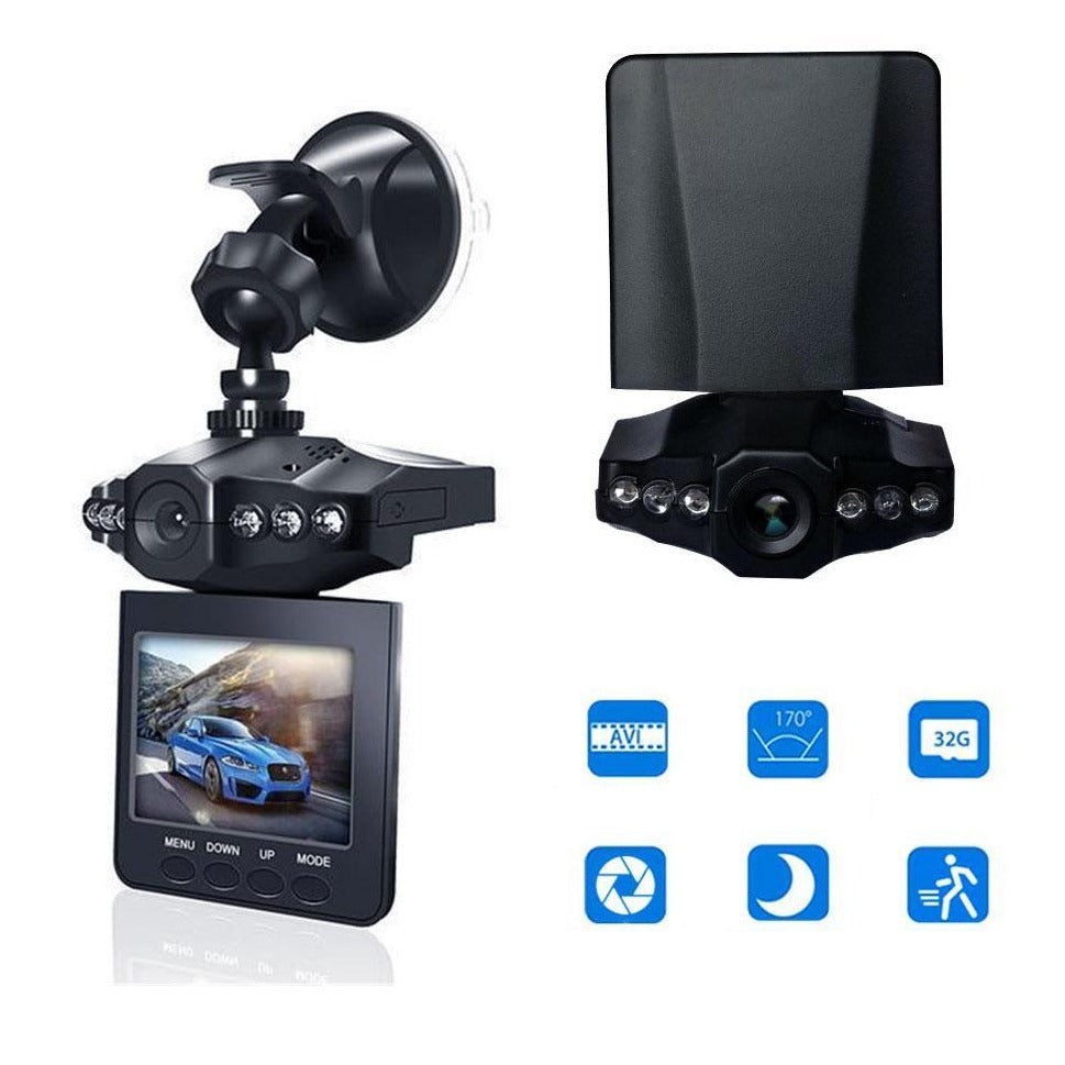 Full HD 1080P Dash Cam with Night Vision Recording
