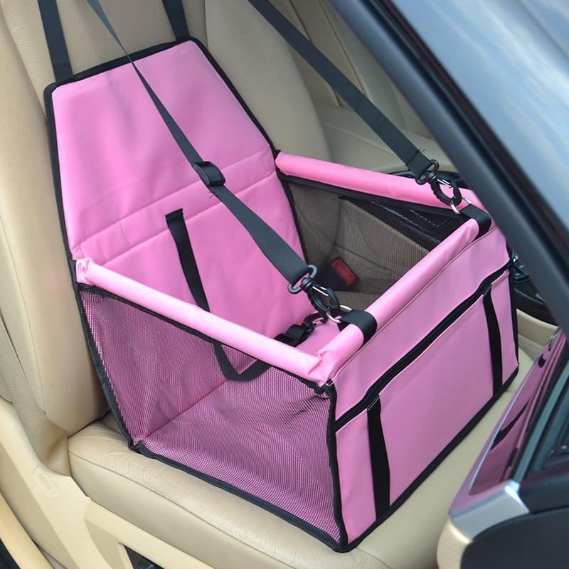 Pet Car Safety Seat with Secure Harness Straps