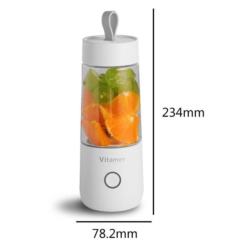 Portable Wireless Blender with 350ml Cup