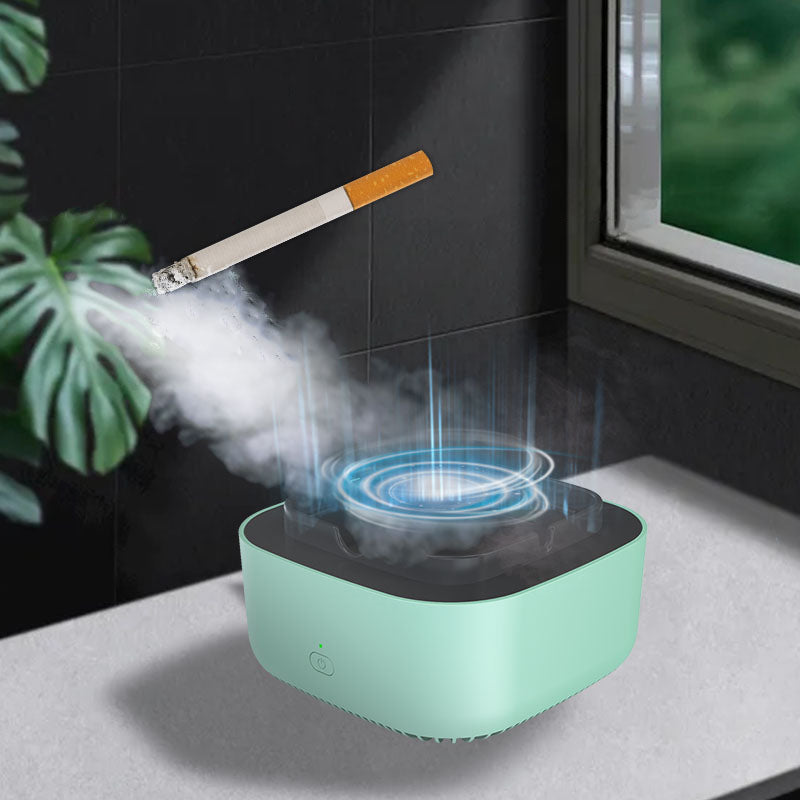 Smart Air Purifier Ashtray with Smoke Filtration