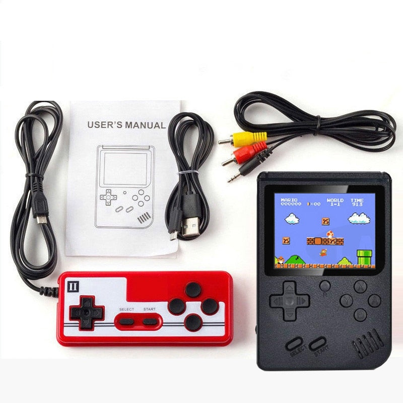 Mini Retro Handheld Gaming Console with 400 Built In Classic Games