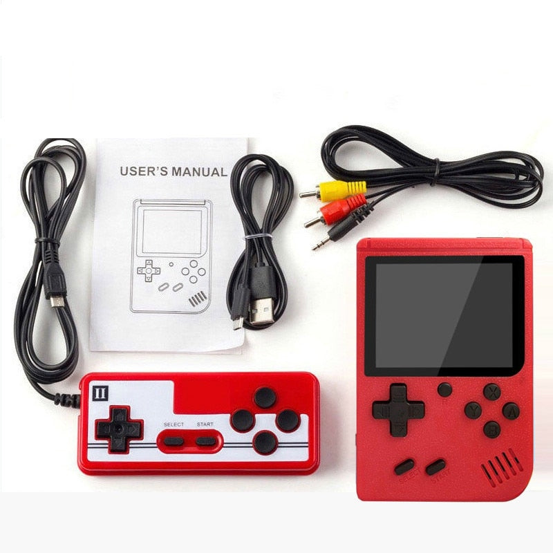 Mini Retro Handheld Gaming Console with 400 Built In Classic Games