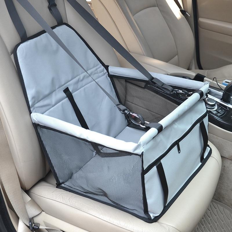 Pet Car Safety Seat with Secure Harness Straps