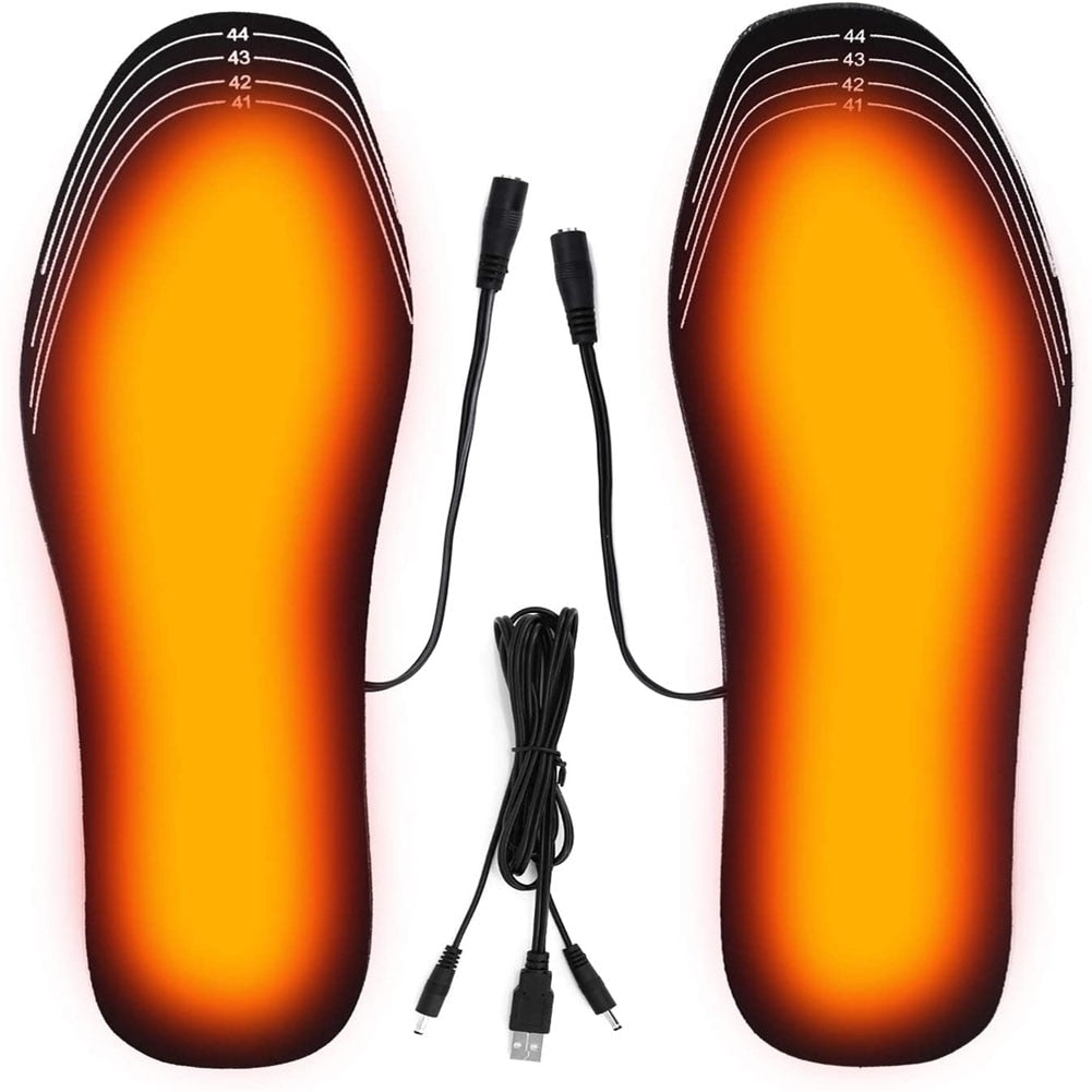 Rechargeable Heated Insoles with USB Charging