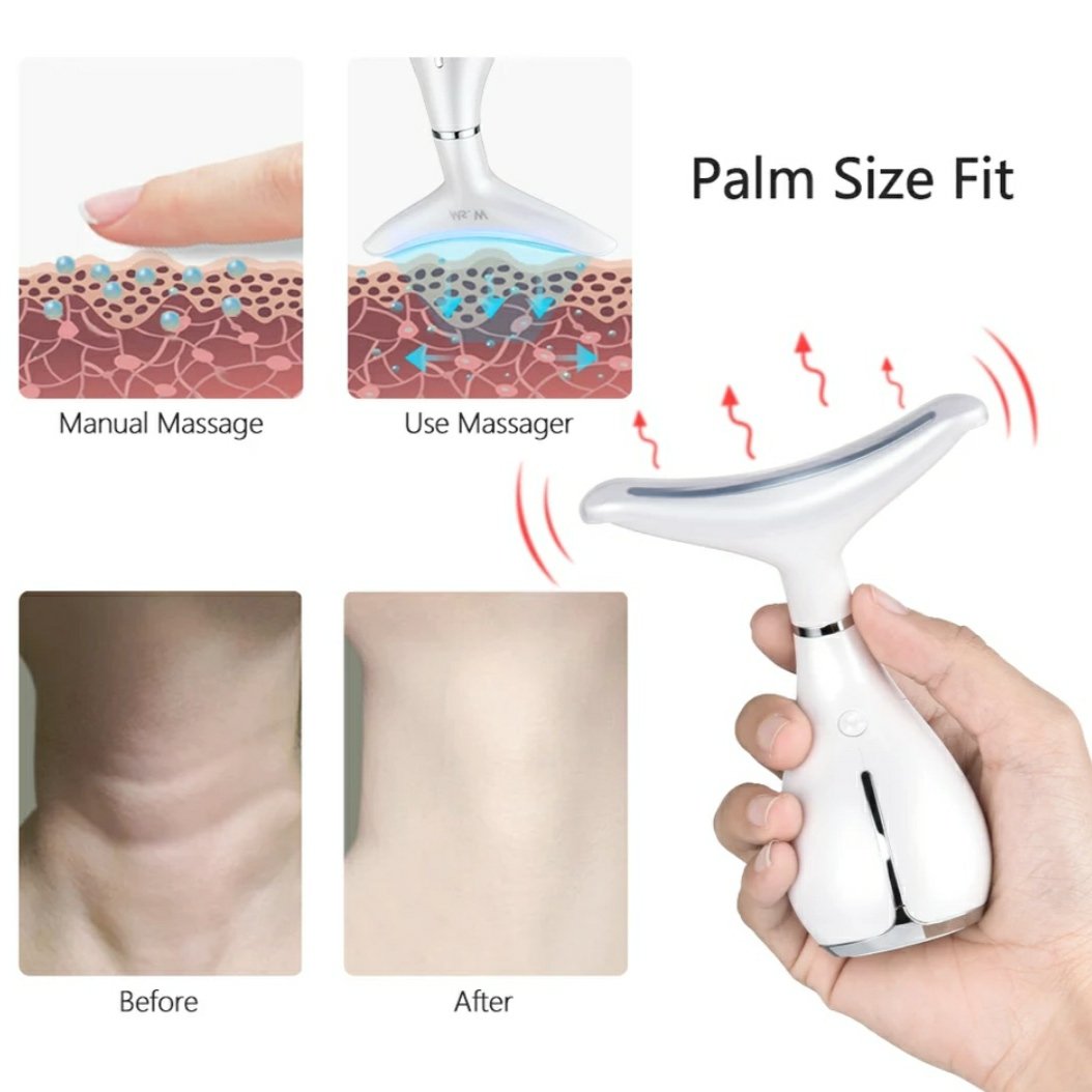 Neck Support Massager with Heated Compression Pads