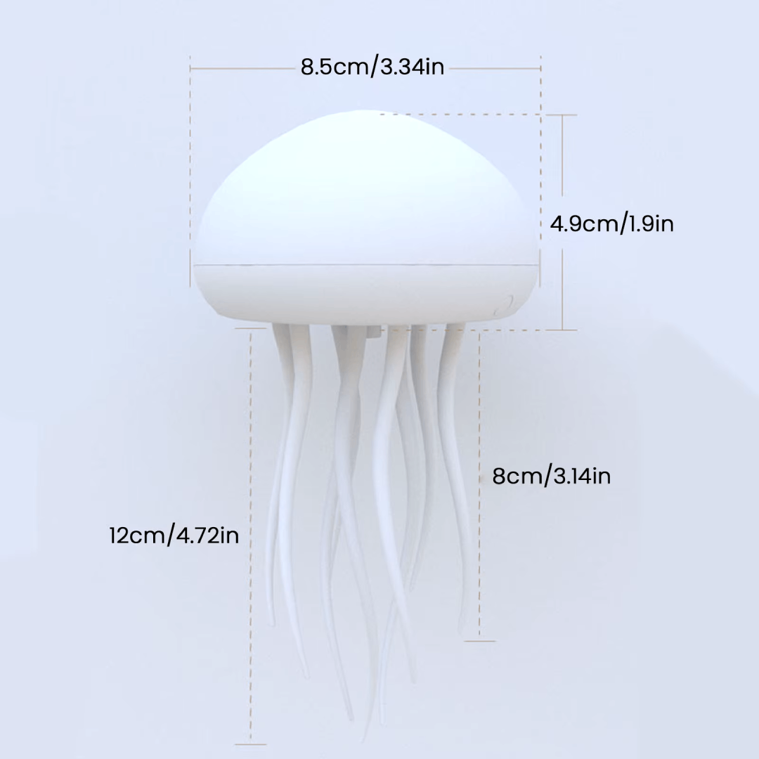 RGB Jellyfish LED Lamp with Voice Activation