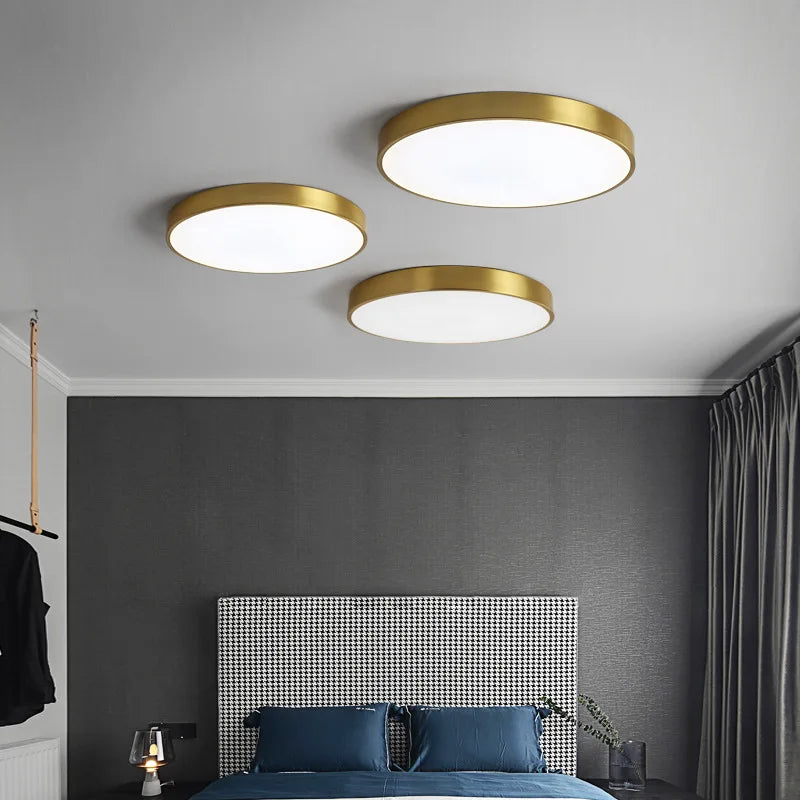 Circular Colorful Ceiling Lamp for Home Decor