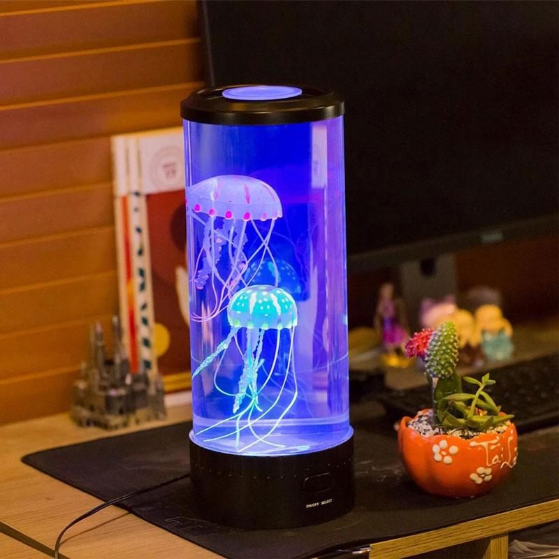 LED Jellyfish Fantasy Lamp for Ambient Lighting