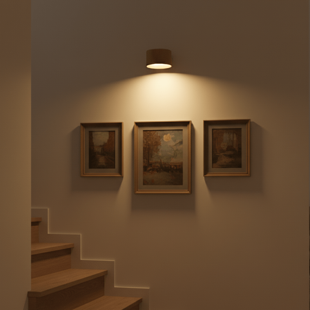 Circular Scandinavian LED Wall Lamp - Ceiling Light