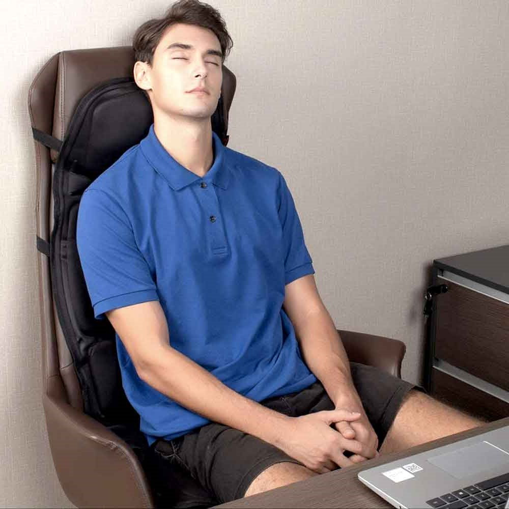 Massage Chair Pad with Heat and Eight Massage Modes