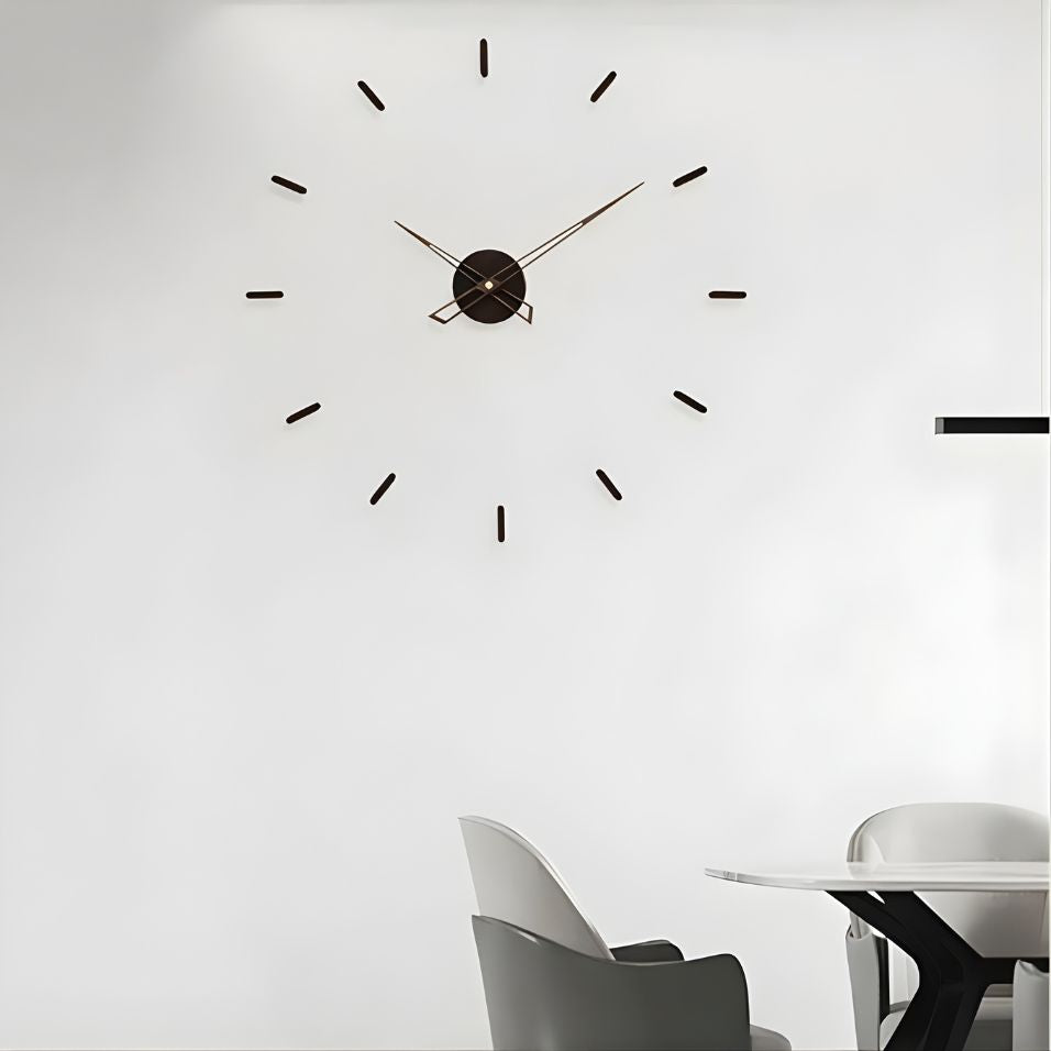 Minimalist 3D Wall Clock for Contemporary Home Decor