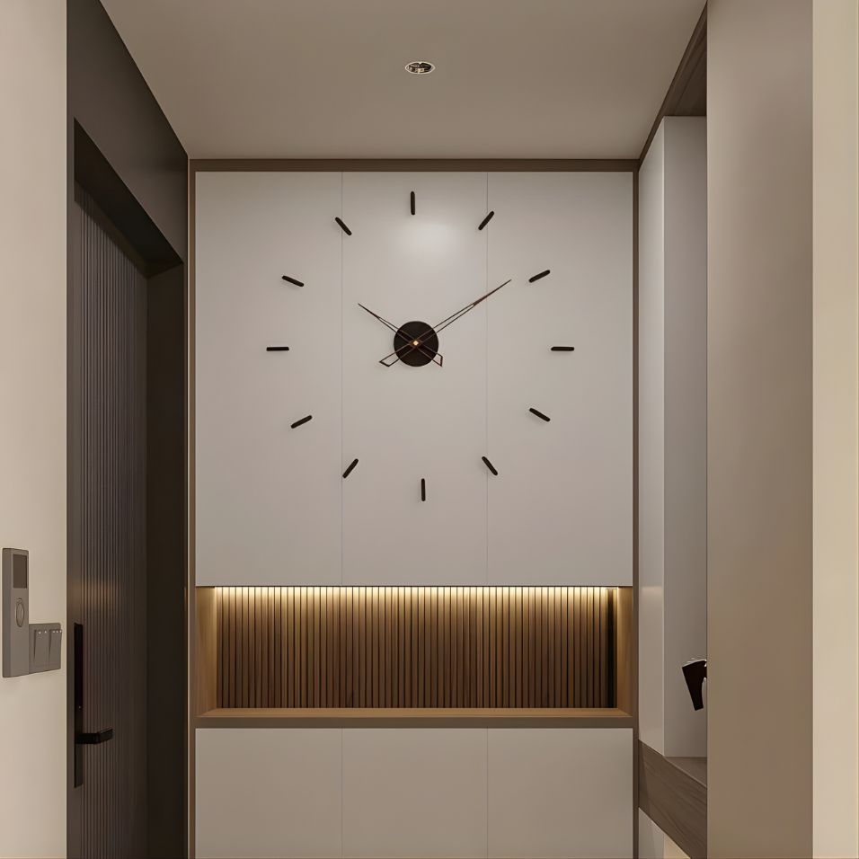 Minimalist 3D Wall Clock for Contemporary Home Decor