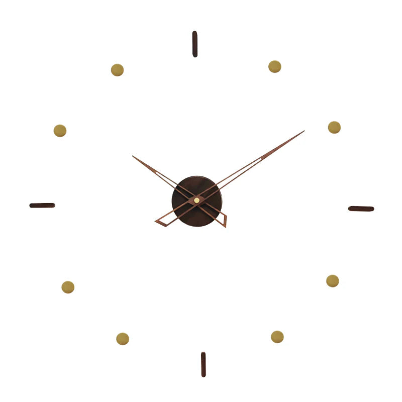 Minimalist 3D Wall Clock for Contemporary Home Decor
