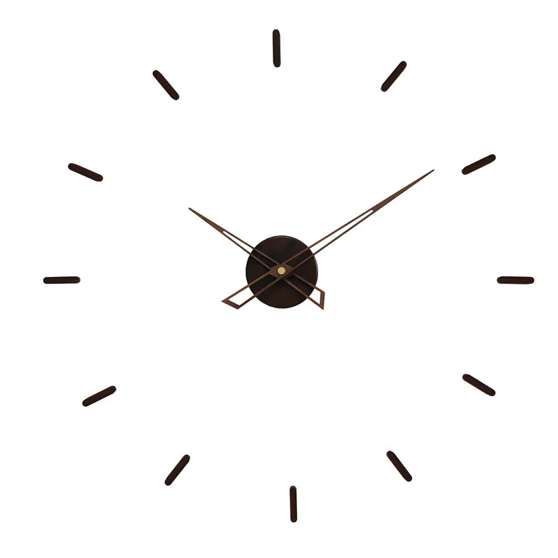 Minimalist 3D Wall Clock for Contemporary Home Decor