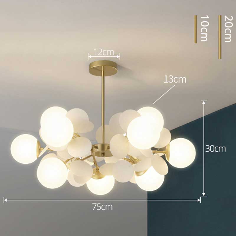 Colorful Branch LED Chandelier - Luxury Ceiling Light