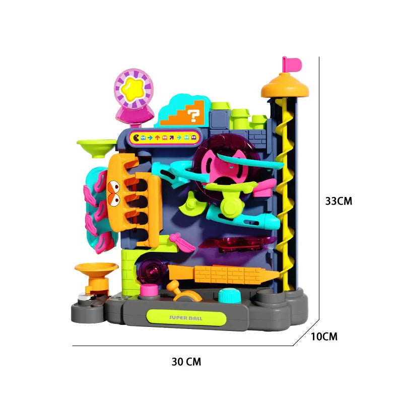 Montessori Multi Layer Track Toy for Interactive Learning
