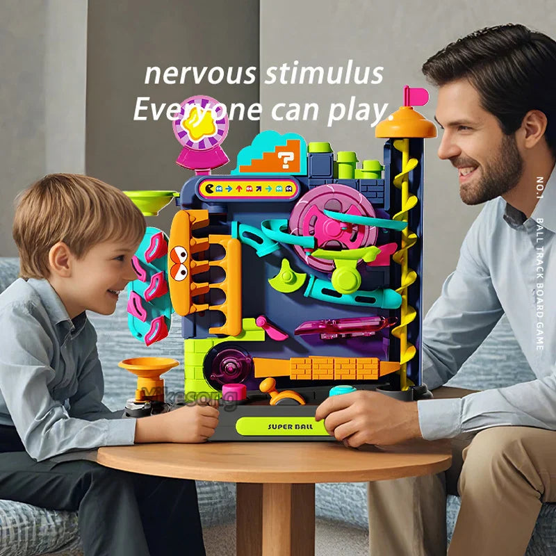 Montessori Multi Layer Track Toy for Interactive Learning