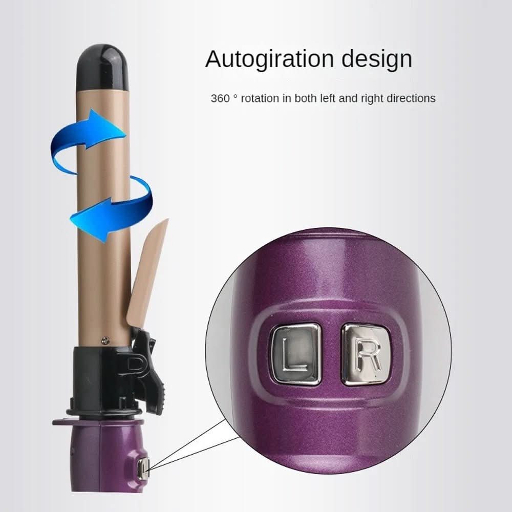 Cordless Hair Curling Iron for Smooth and Lasting Curls