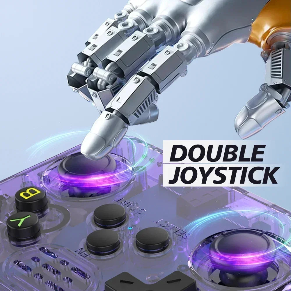 Retro Handheld Game Console with 3.5-Inch IPS Screen