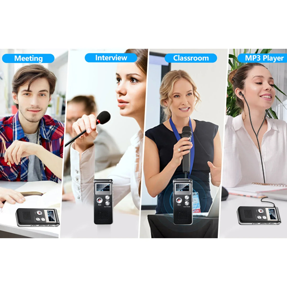 Mini Digital Voice Recorder for Lectures