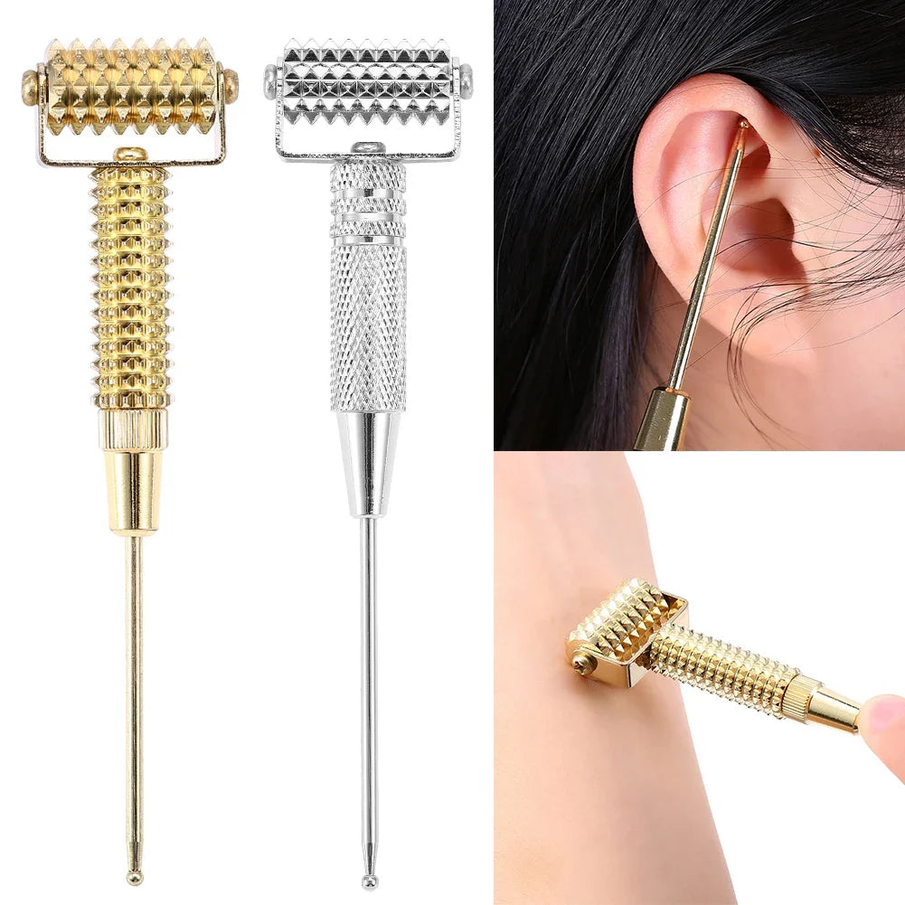 Acupoint Massage Roller Tool with Ergonomic Grip