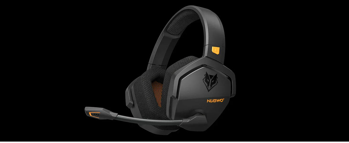 Wireless Gaming Headset with Microphone and Noise Reduction