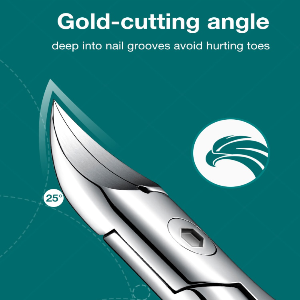 Premium Toenail Clipper for Thick and Ingrown Nails