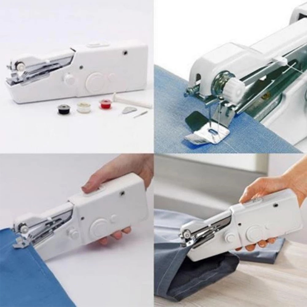 Portable Electric Sewing Machine - Manual Tailoring
