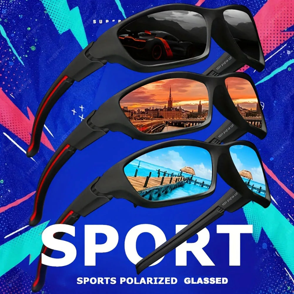 Polarized Outdoor Sports Glasses for Men and Women