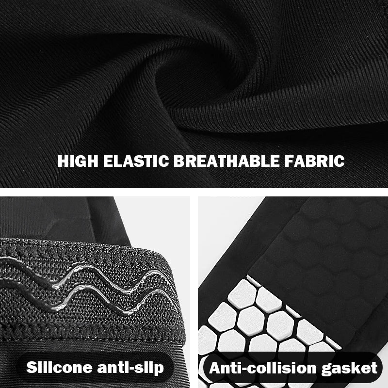 Sports Shin Guard Sleeves with Shockproof Padding