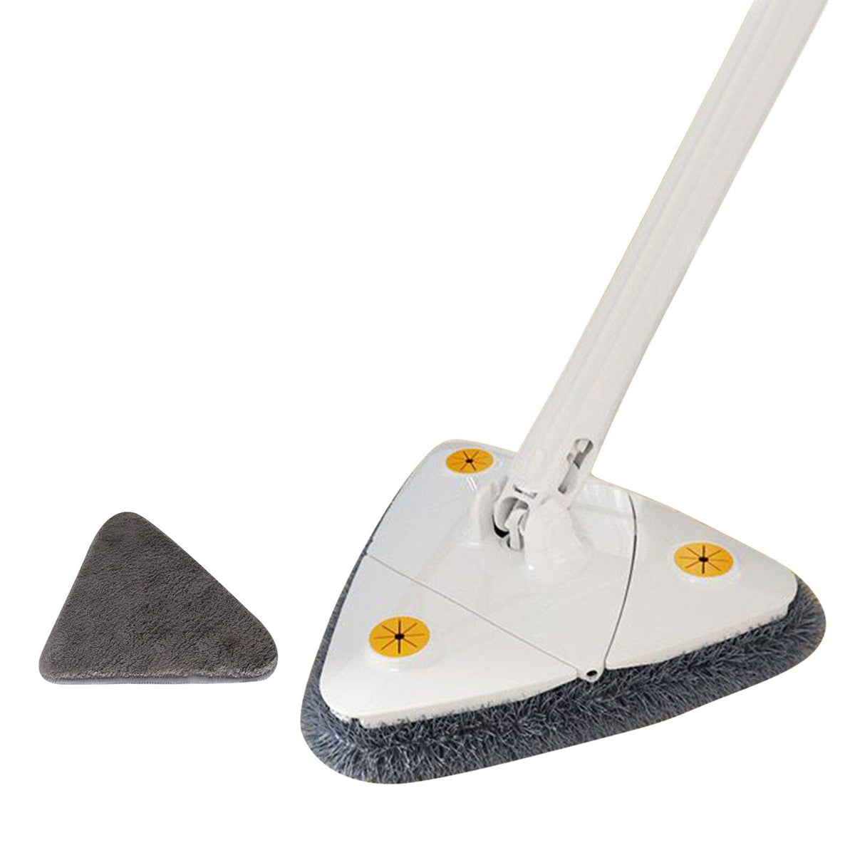 Flexible Triangle Squeeze Mop with Rotating Head