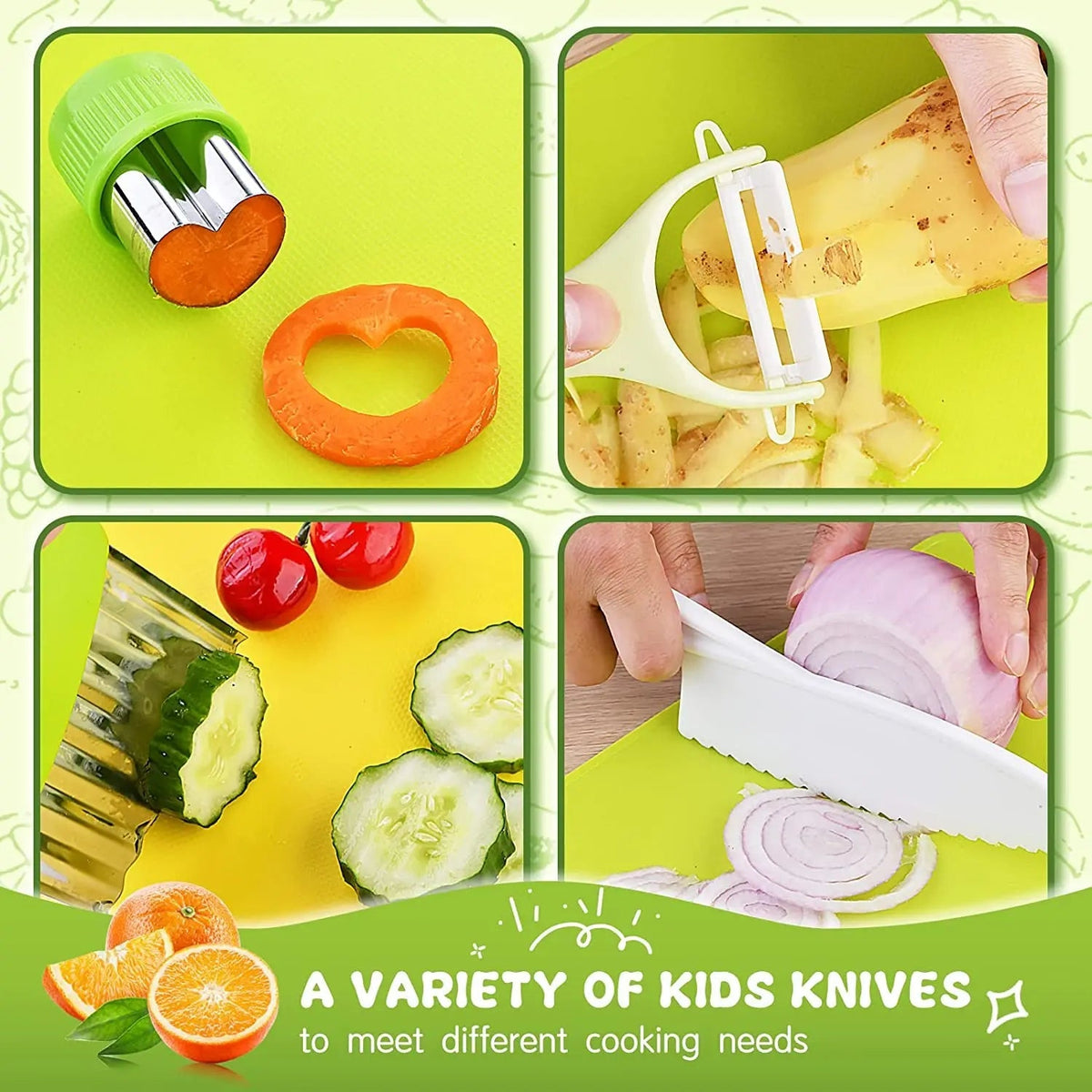 Montessori Kitchen Tools Set for Kids