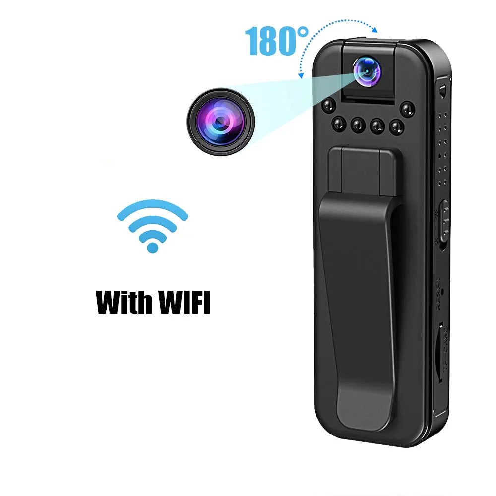 Mini Body Camera with WiFi and Night Vision
