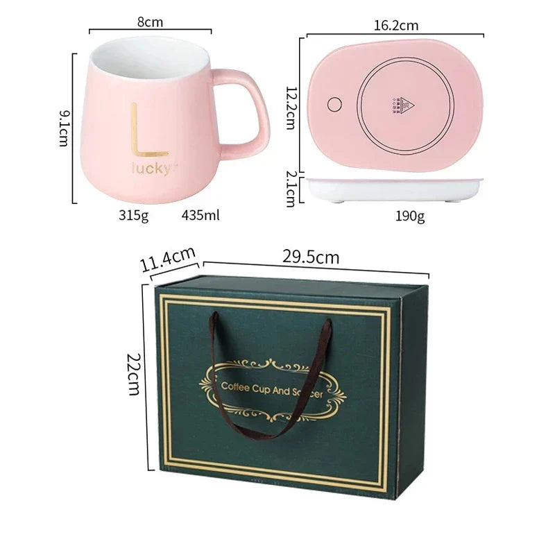 USB Coffee Mug Warmer with 55Â°C Heating Plate