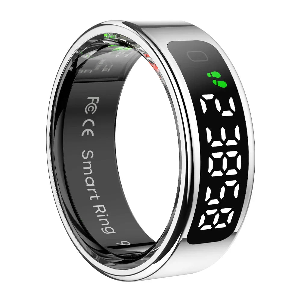 Smart Ring Health Monitor with Wireless Charging